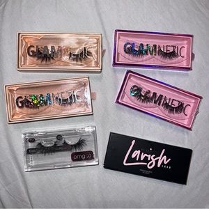 Glamnetic magnetic lashes bundle lot